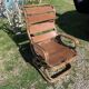 Fauteuil de Tito Agnoli relax bambou et cuir