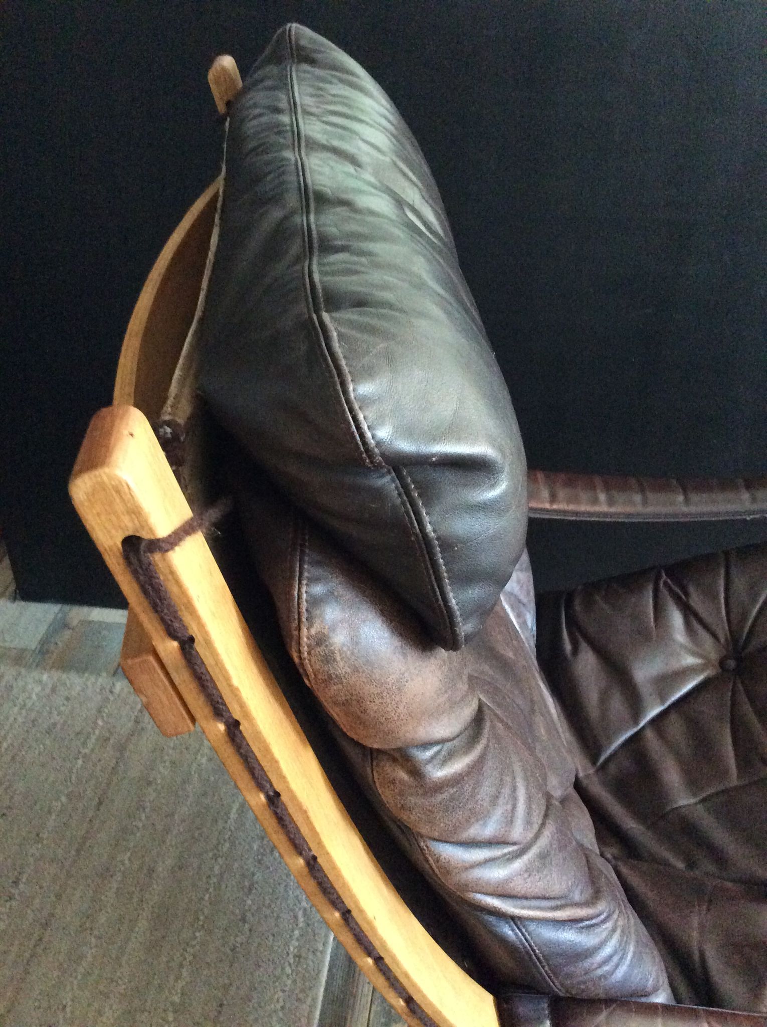 Armchair and ottoman "Siesta" by Ingmar Relling for Westnofa