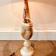 Large vintage onyx lamp