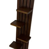 étagère murale vintage support à plantes, décoration bois de chêne