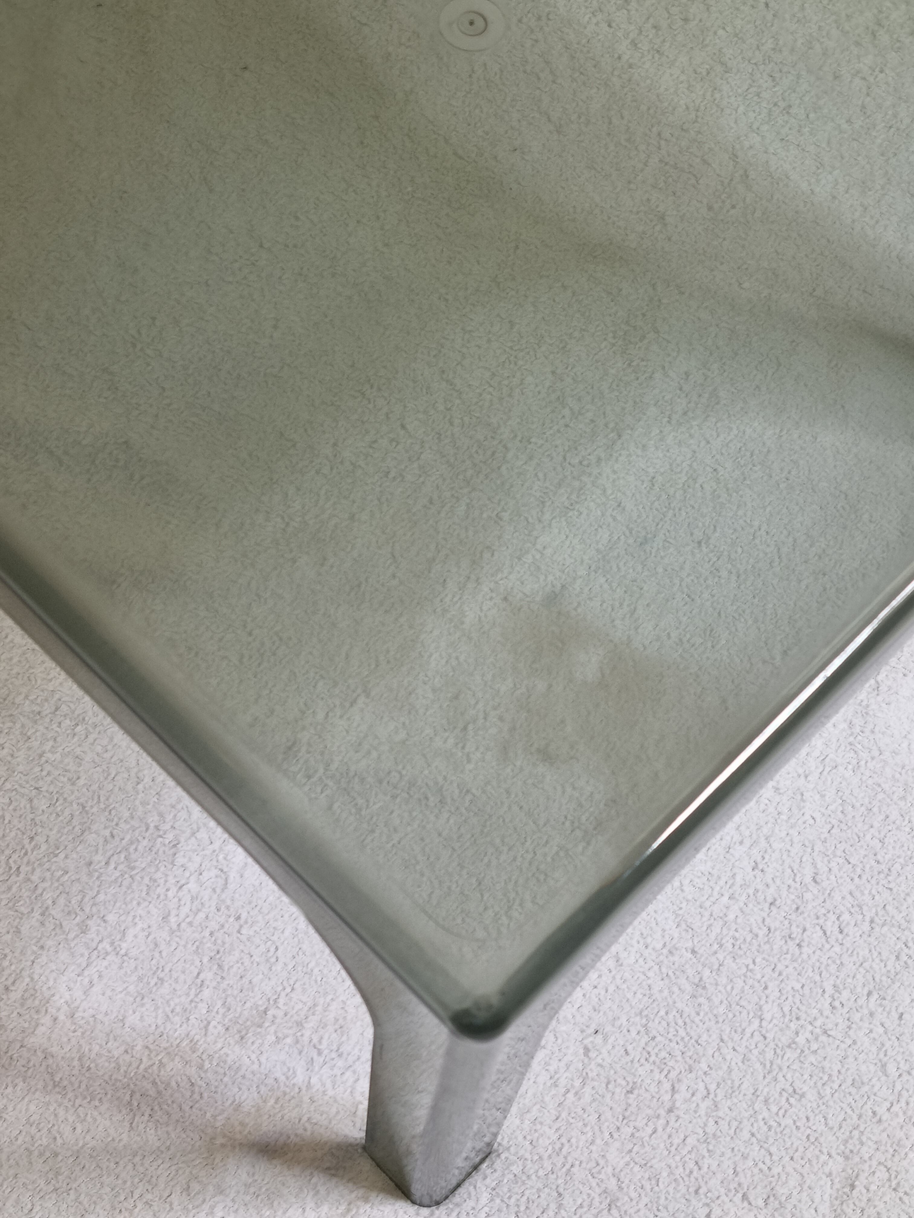 Vintage plexiglass coffee table