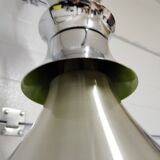Scandinavian space age pendant light by Bent Nordsted for Lyskaer