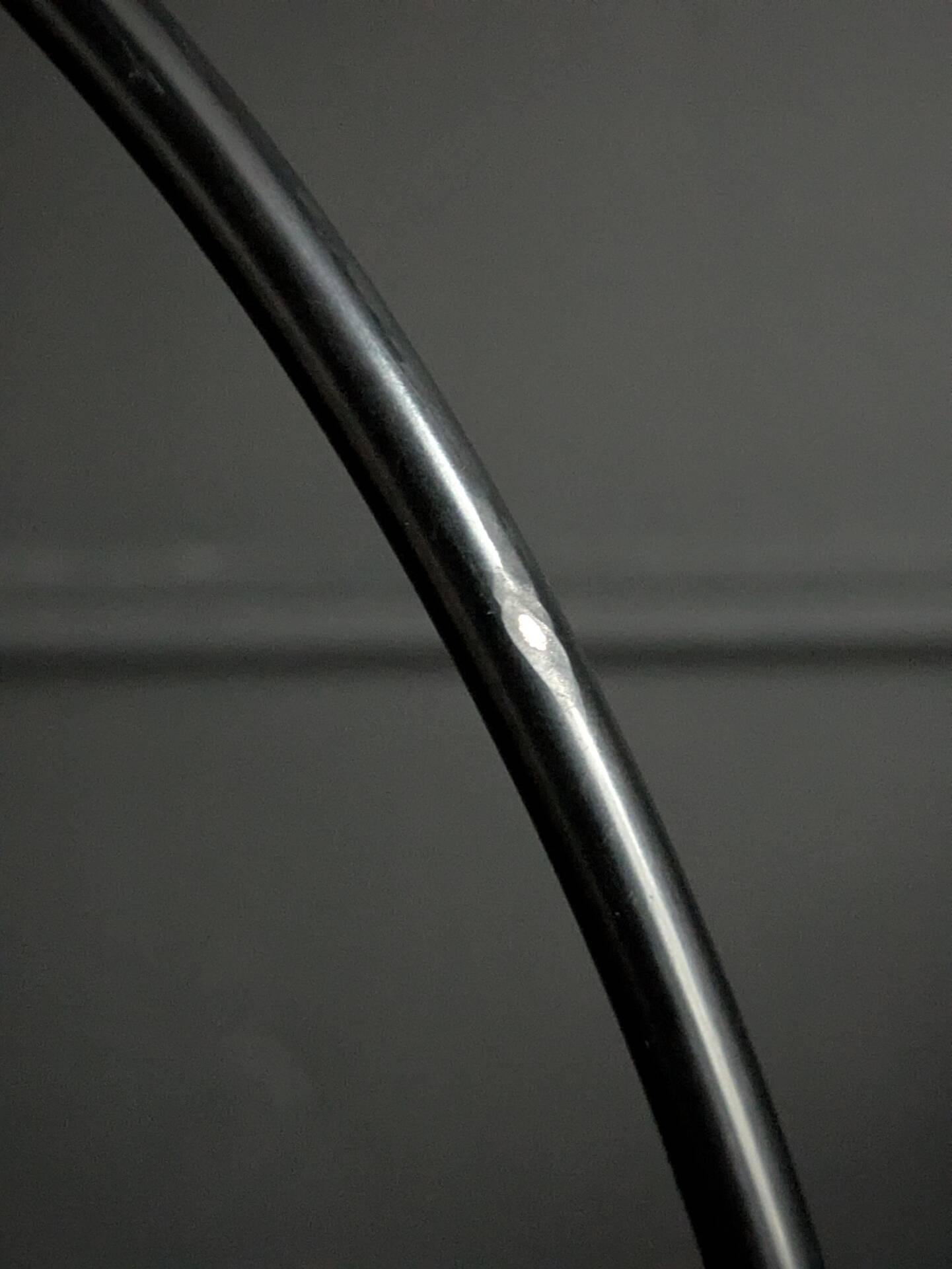 Vintage arched desk lamp by Lacri, Italian Space Age design (70s/80s)