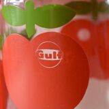 Set of 5 vintage Henkel Pommes pots - advertising edition for Gulf