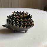 Ashtray hedgehog Walter Bosse in bronze
