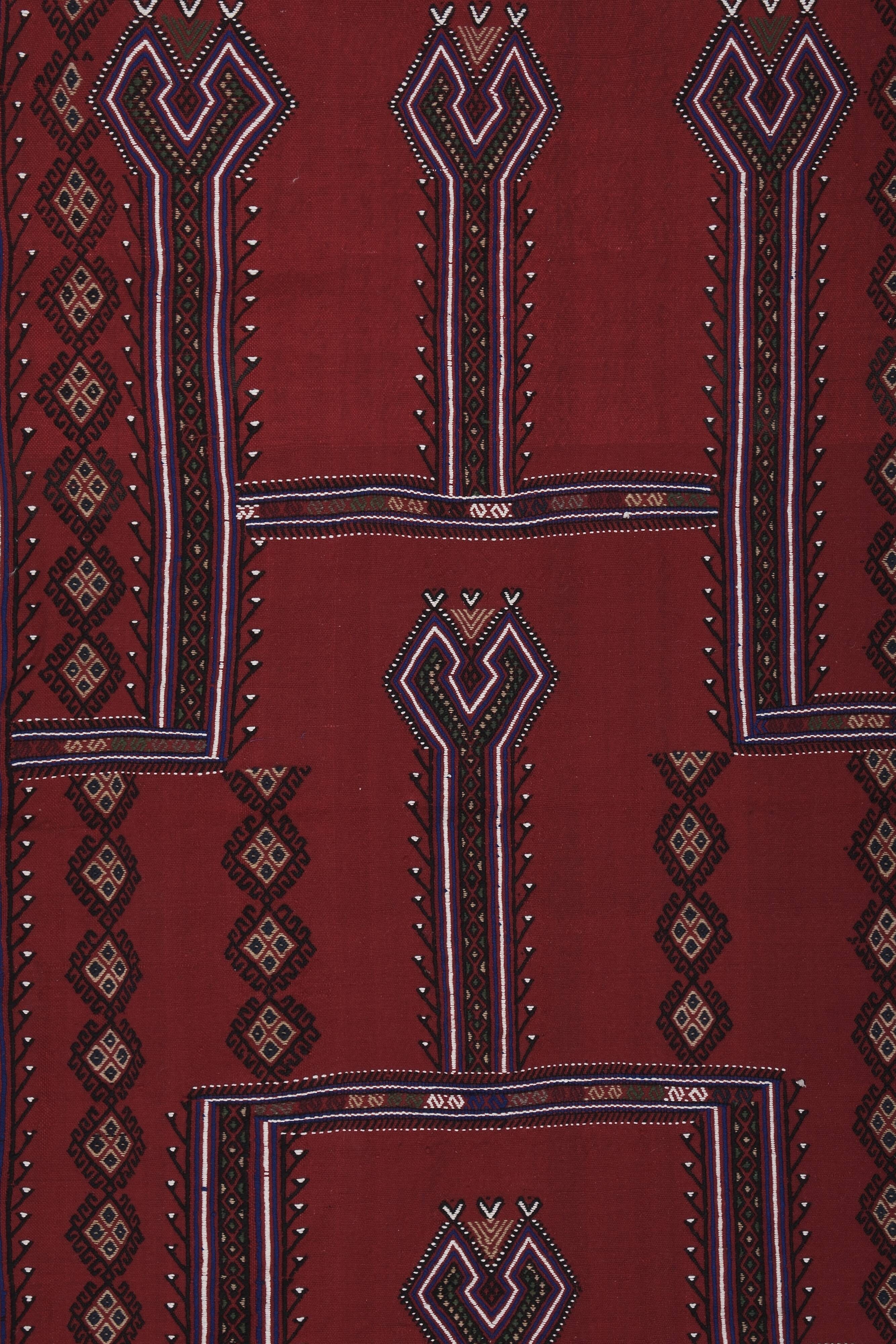 Vintage Turkish Oushak Handwoven Rug 144x240 cm