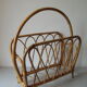 Old door review years 1960/1970 bamboo rattan
