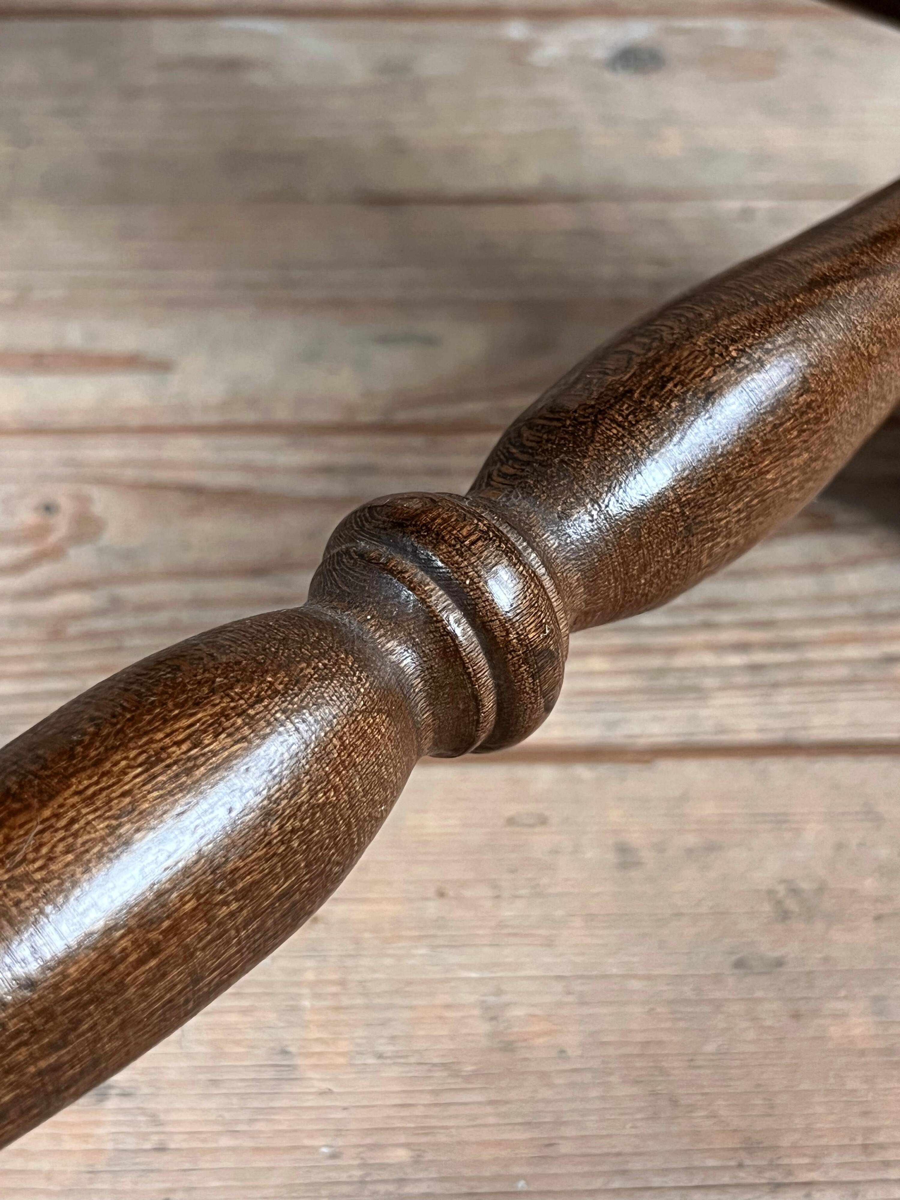 Wood & straw fireplace chair mountain chalet country cottage no dudouyt 60's