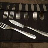12 cutlery at art deco fish Christofle Atlas