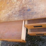 Bureau bois et métal des années 60/70