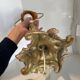 Beautiful lamp "the French glass" Art Nouveau