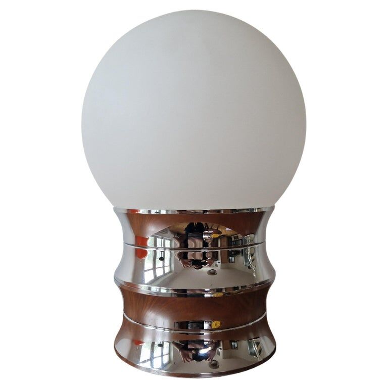 Large Rare Midcentury Table Lamp, Italy, 1970s
