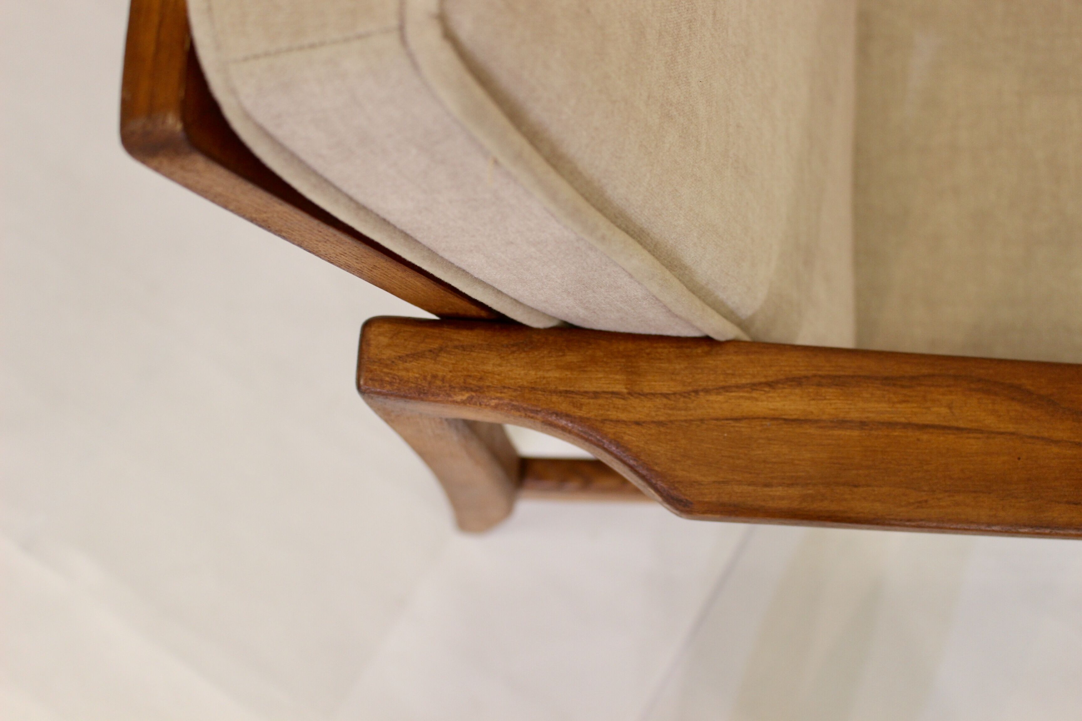 Pair of 60s Scandinavian style armchairs