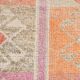 3x10 Turkish Pink & Orange Vintage Runner Rug, 91x316Cm