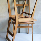 Pair of chairs 50-60 to upholster and skate