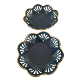 2 openwork cups
