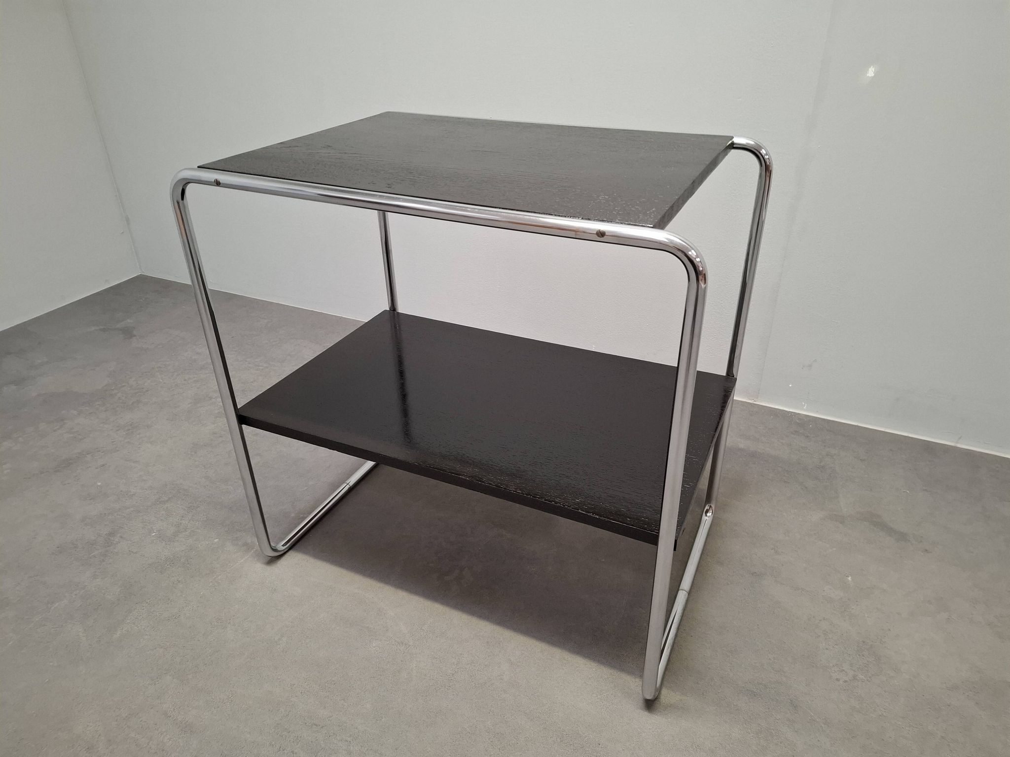 Bauhaus Side Table Attributed to Marcel Breuer, Czechoslovakia