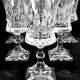 6 water glasses from the Cristallerie Royale de Champagne-Bayel.