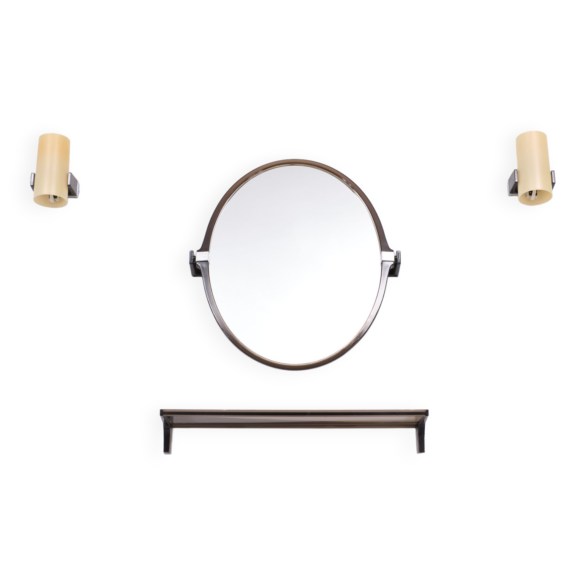 Allibert Lucite Bathroom Set 1970s France