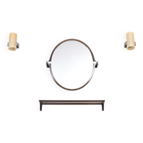 Ensemble de salle de bain, Allibert Lucite, 1970s France