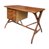 Rattan desk 1960