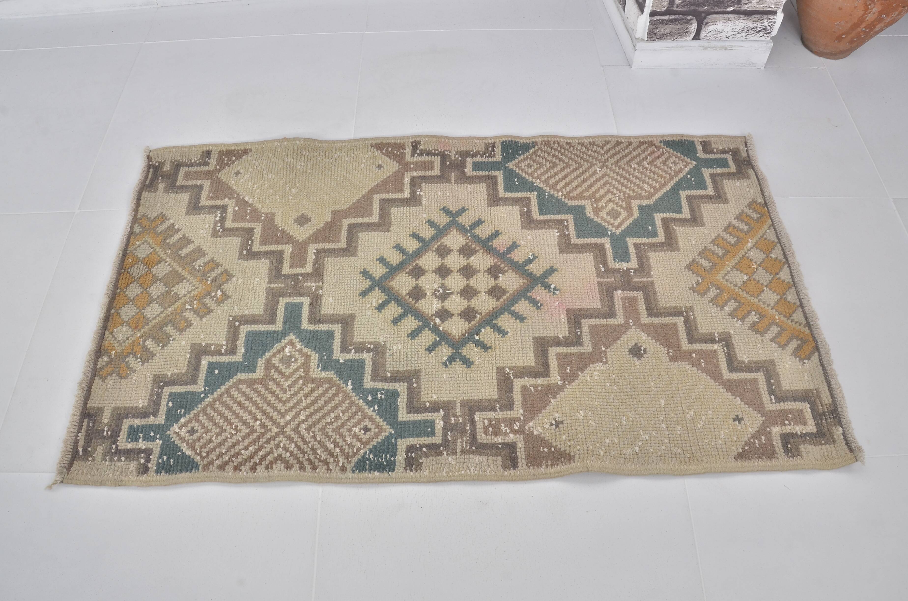 Geometric Vintage Tribal Carpet
