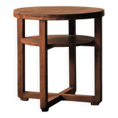 Solid pine gueridon, France, around 1950.