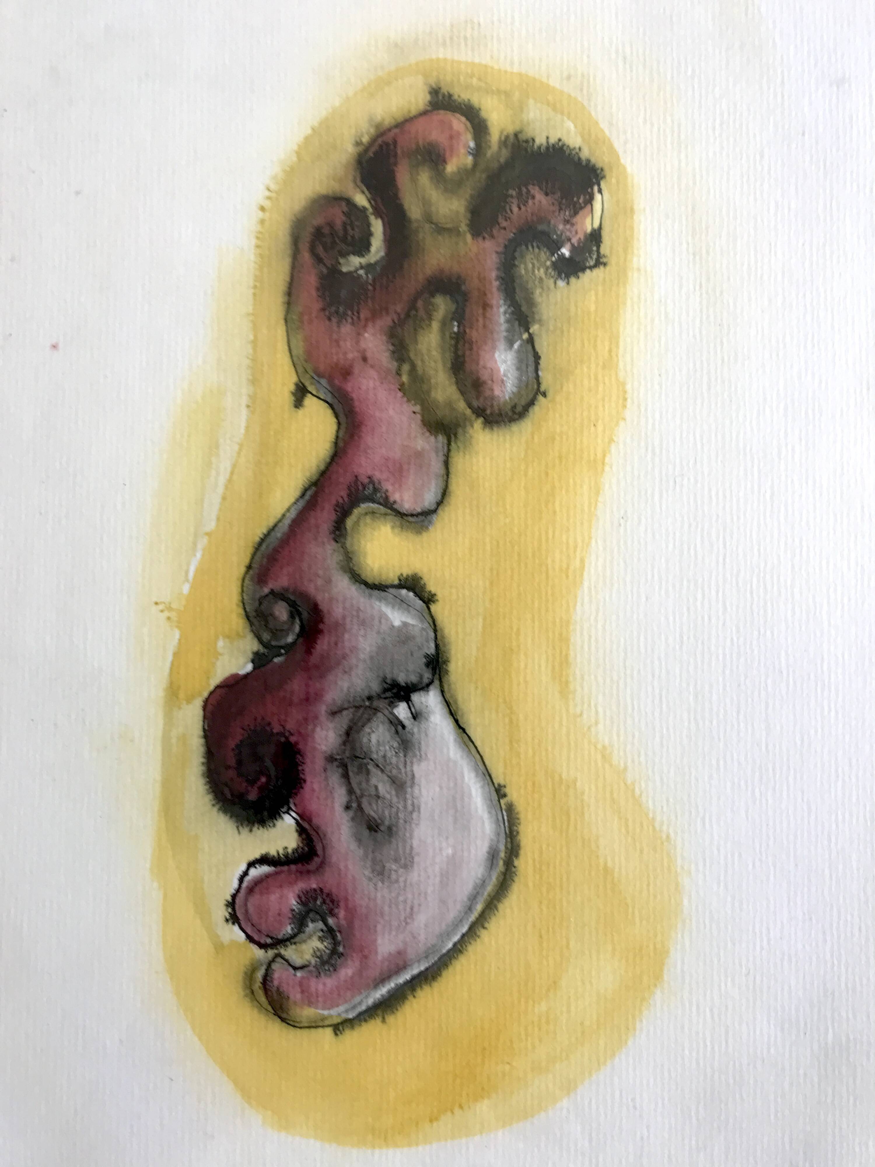 Emmanuelle MESSIKA, Untitled 7 (Drawings series), 2012. Ink on paper signed in pencil