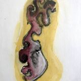 Emmanuelle MESSIKA, Untitled 7 (Drawings series), 2012. Ink on paper signed in pencil