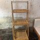 Étagère vintage bambou