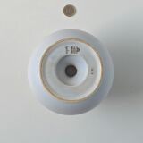 Footed vase, ceramic pot - Flora Keramiek Gouda Holland factory