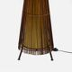 Organic Shaped Bamboo Floor Lamp "Kobe", France, 1980s