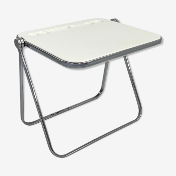 Foldable desk Platone Blanc by Giancarlo Piretti for Anonima Castelli 1970