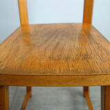 Children's wooden high chair