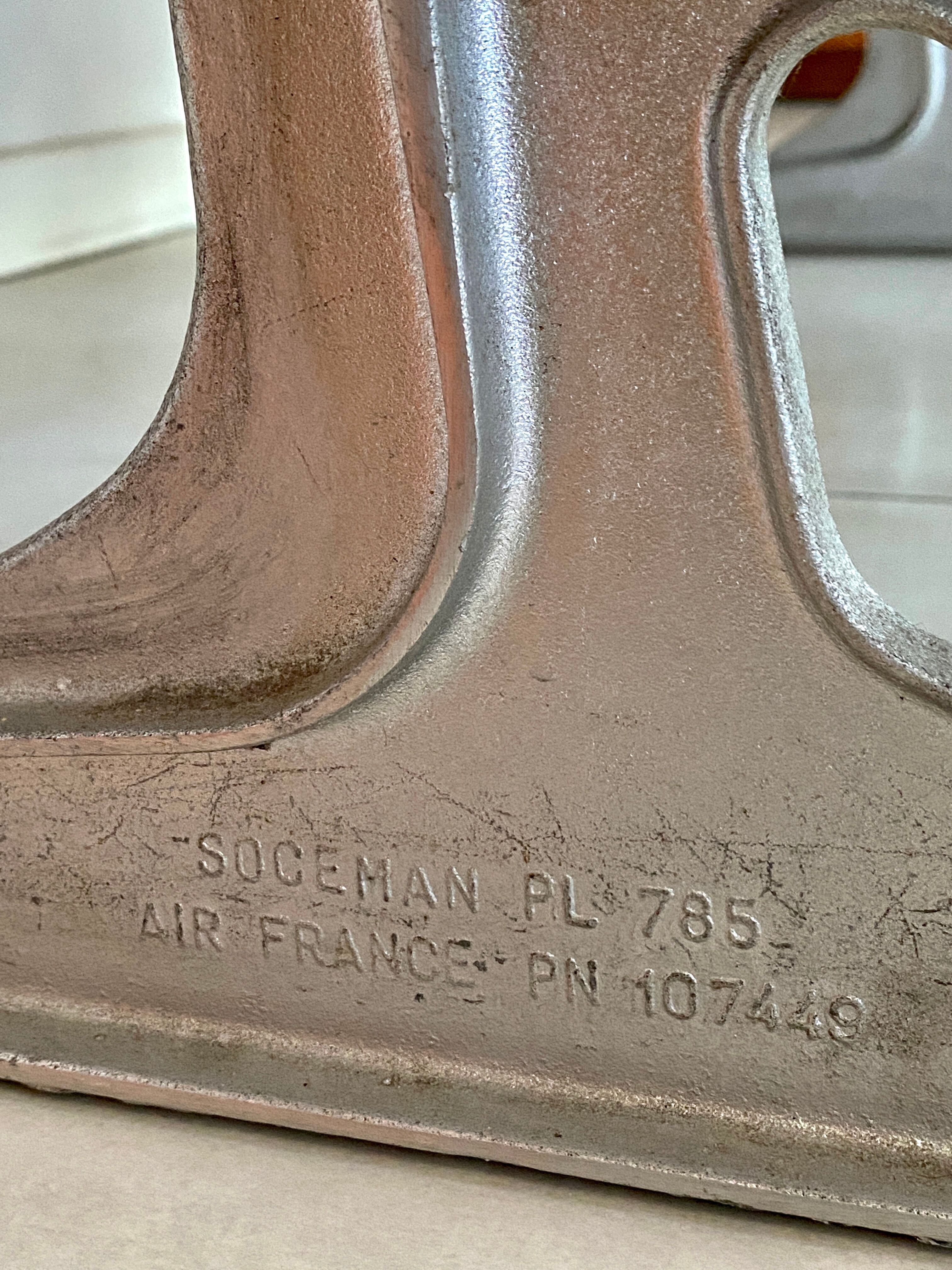 Vintage Air France aircraft chairs