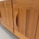 Massive elm enfilade from the Regain house, France around 1970.