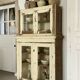 Glass display cabinet