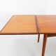 Table extensible en bois de rose de conception danoise, 1960