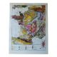 Original lithograph on France (geological + mining)