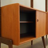 Teak system bookcase, Norwegian design, 1960s, production: Blindheim Mobelf