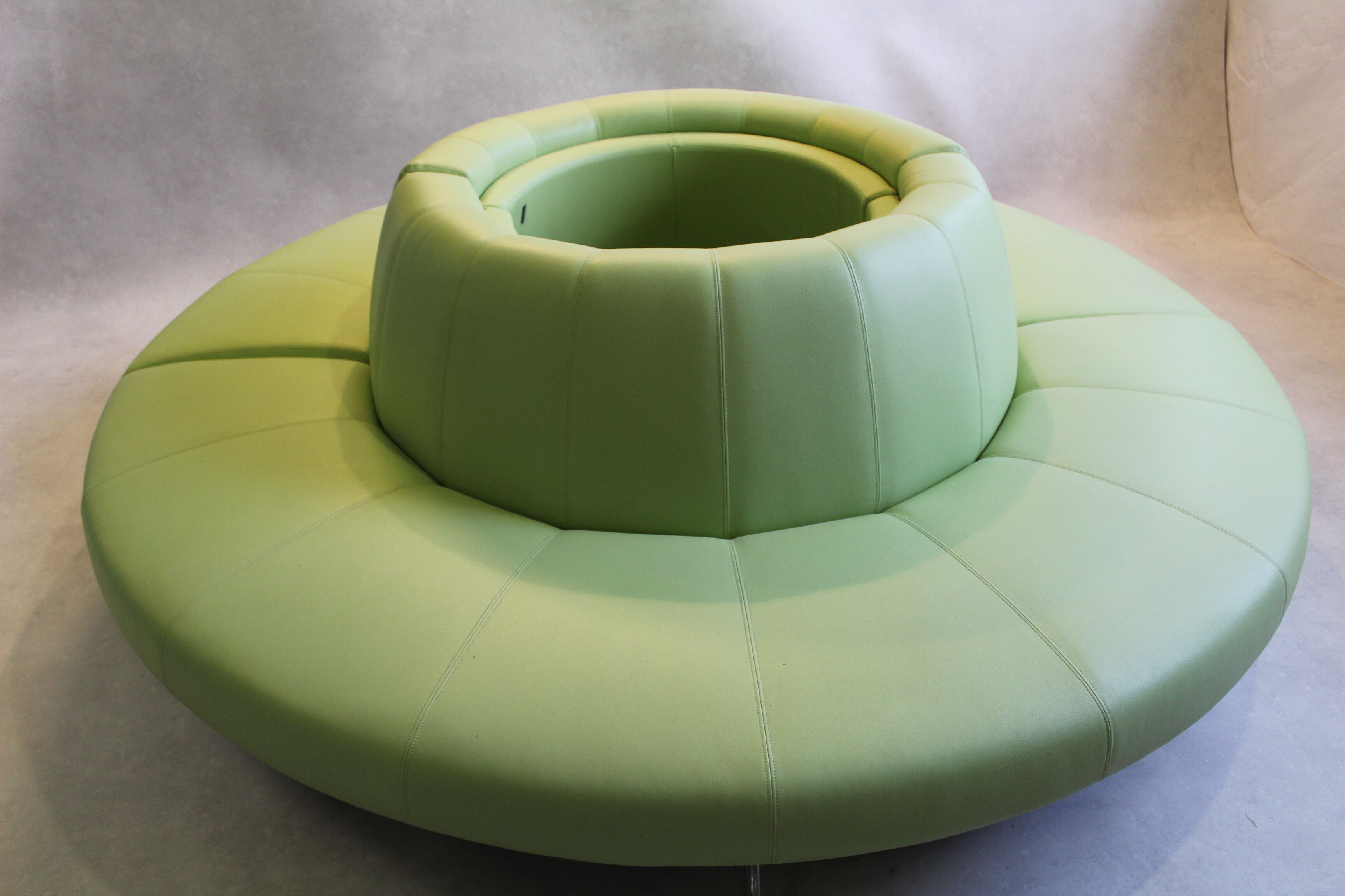 Pair of seat or couch Moroso leather