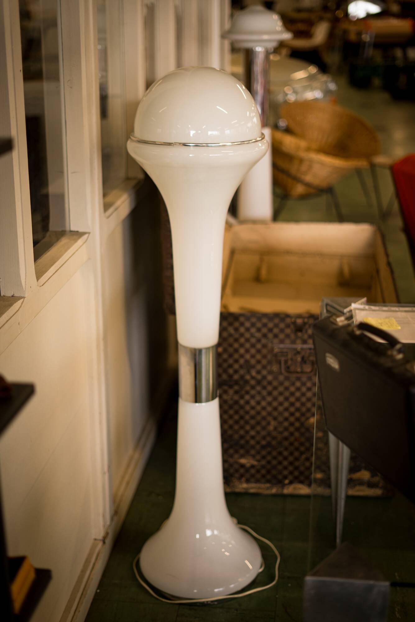 DLG floor lamp Carlo Nason for Mazzega, 1960s