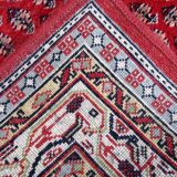 Vintage Indian carpet Seraband 100cm x 189cm 1970s
