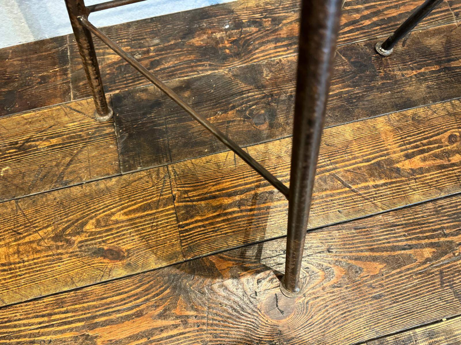 Industrial style bar stools