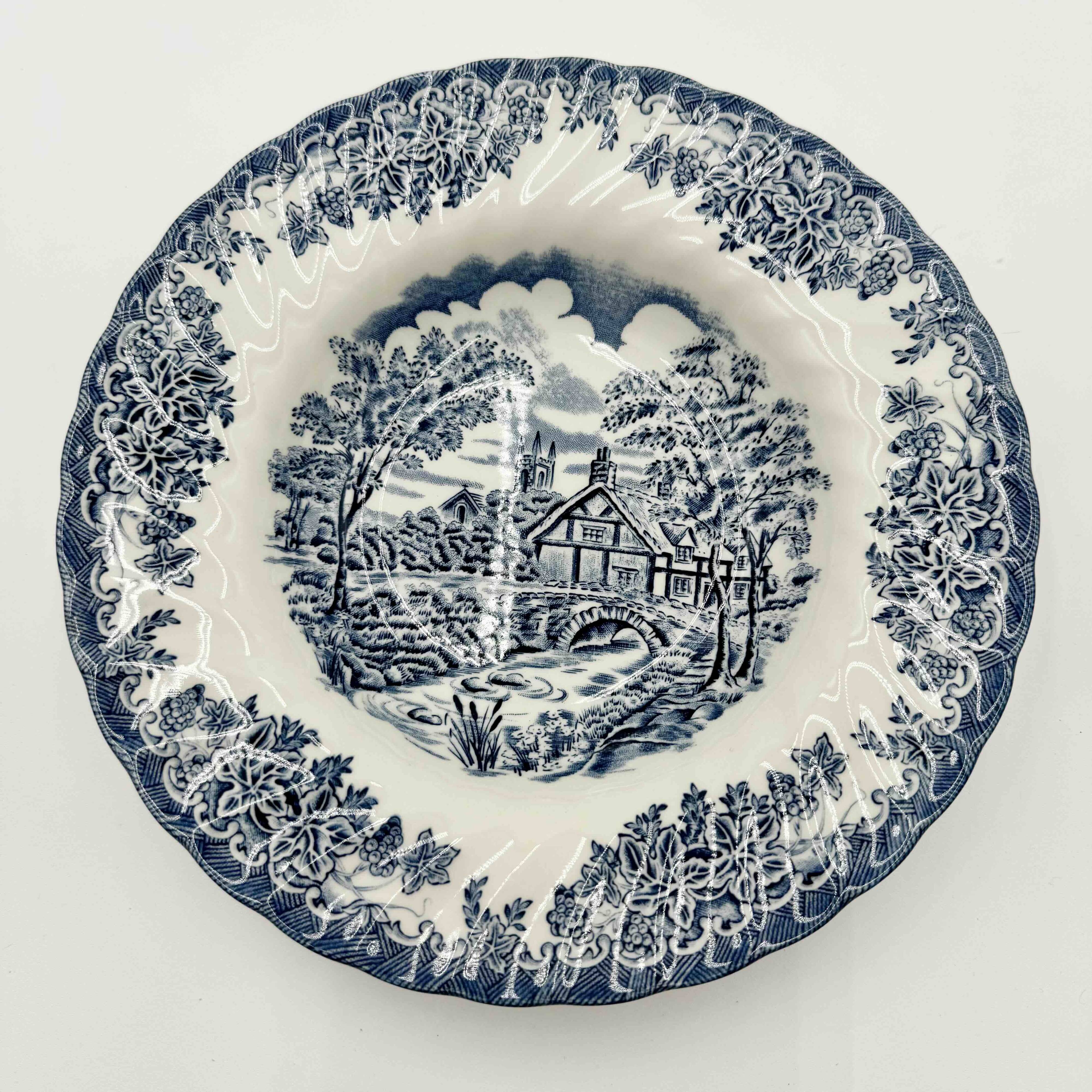 Churchill soup plates, Staffordshire, England