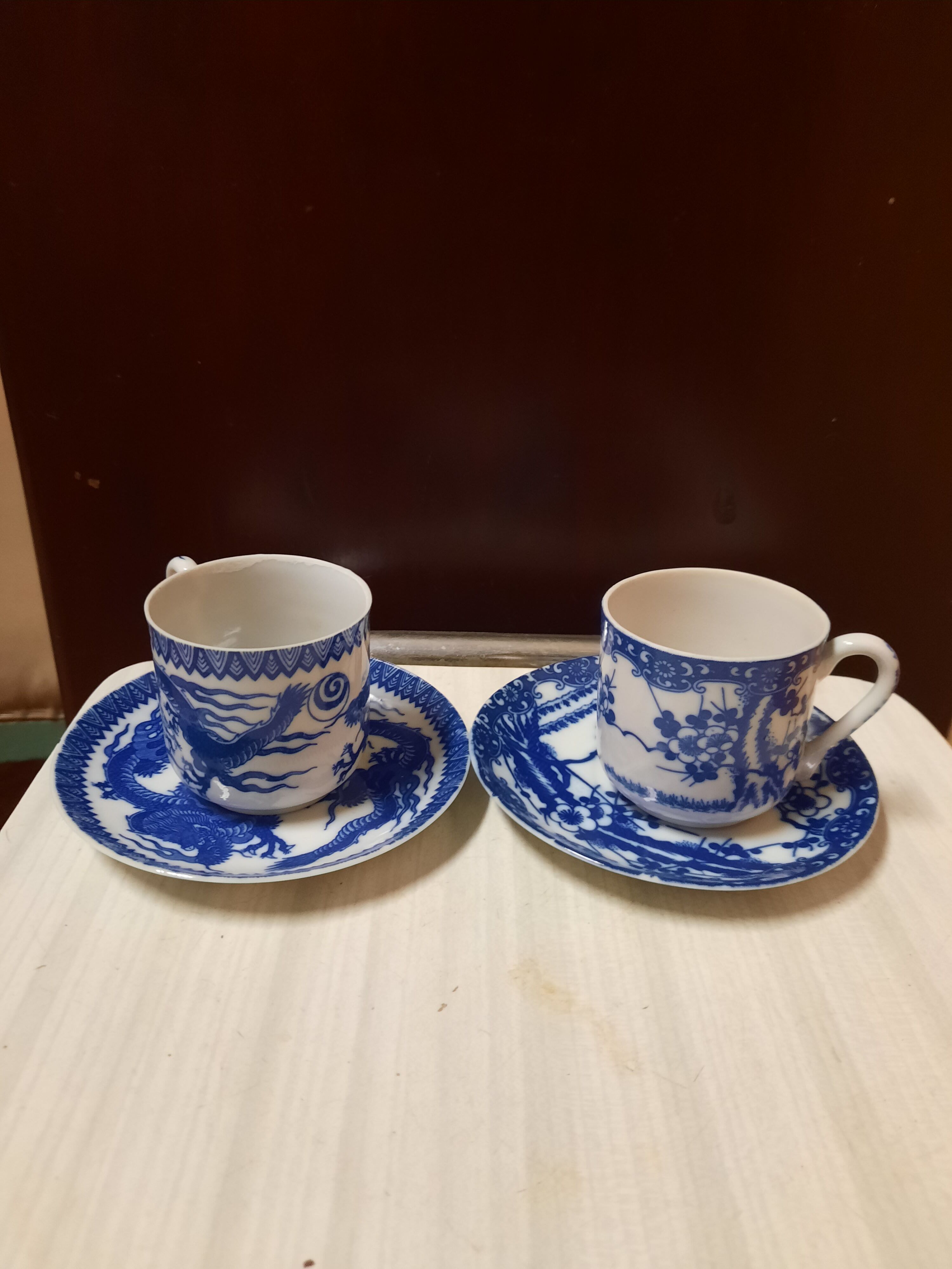 Two of the coffee cups