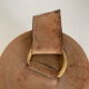 Vintage cigarette holder 1960 Longchamp suede horse - 11 x 10 cm
