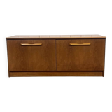 Low English teak sideboard from the 70s