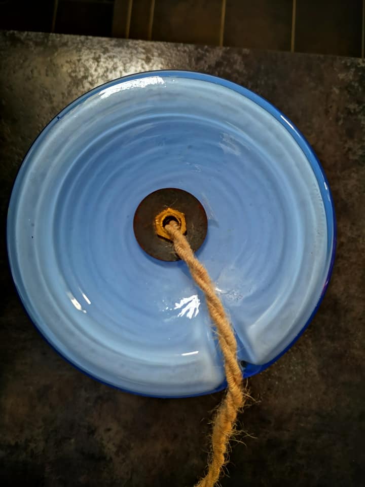 Antique table lamp signed in opaline 1930 Art Deco