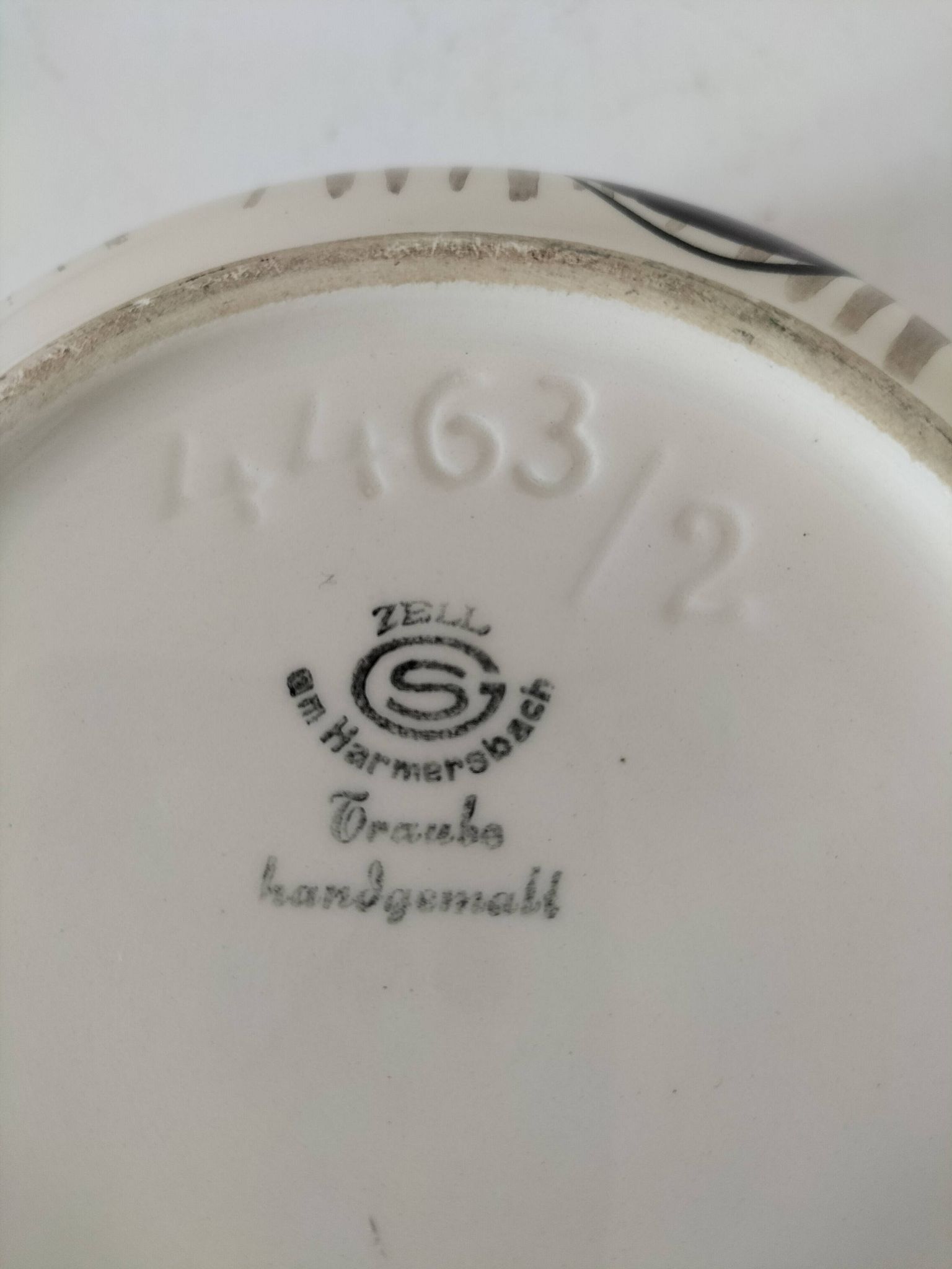 Vintage earthenware fondue pot – Zell am Harmersbach (Germany)